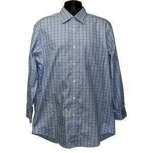 KENNETH ROBERTS Platinum Plaid Button Down Shirt